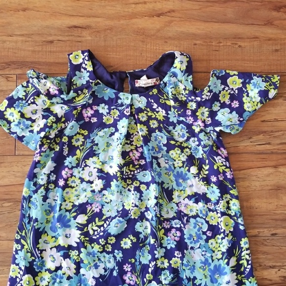 Girl's Floral dress NWOT - Picture 2 of 4